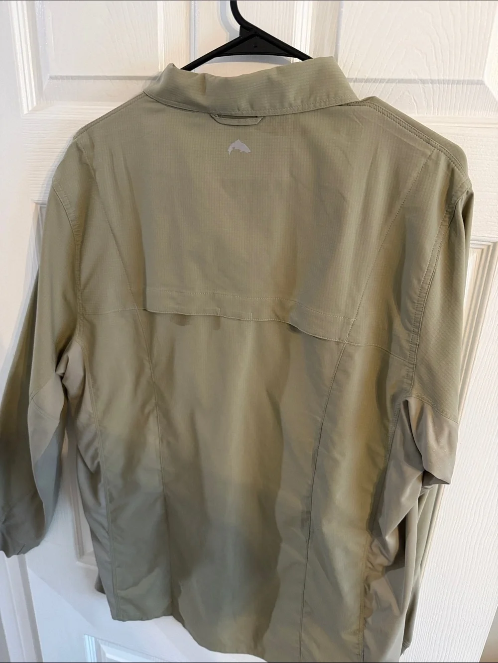 Simms Olive Ripstop Lightweight Shirt Jacket - Picture 4 of 4